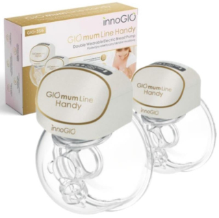 InnoGIO Prenosná elektrická odsávačka mlieka GIOmum Line Handy Double